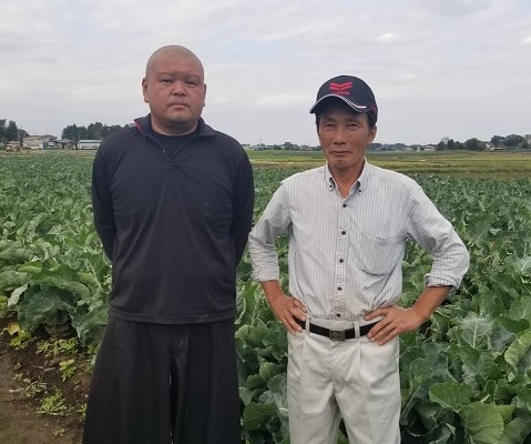 カリフラワー部会のメンバー